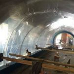 Pielāgots liels akrila plastmasas tuneļa akrila projekts